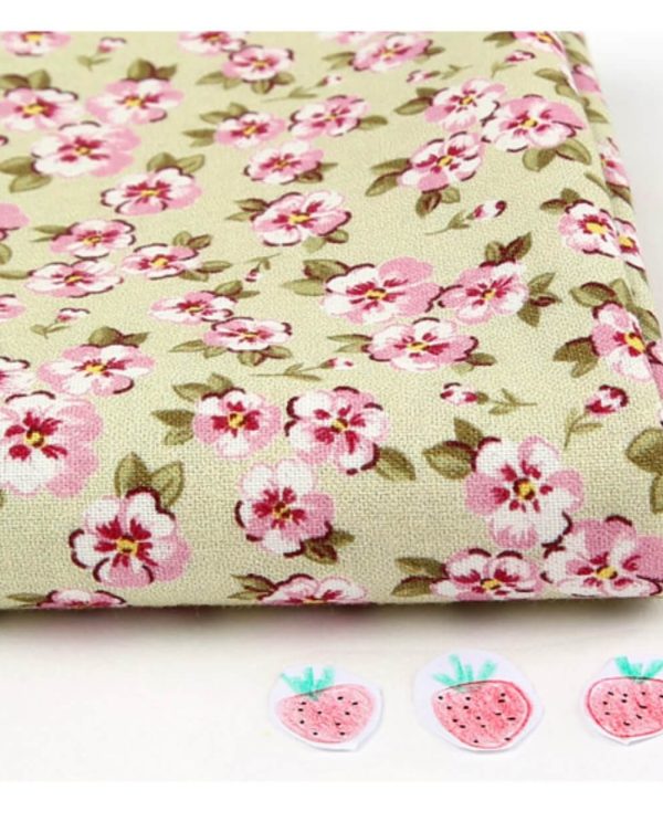 Sweet Seri Pembe Menekşe Kumaş (yarım metre)