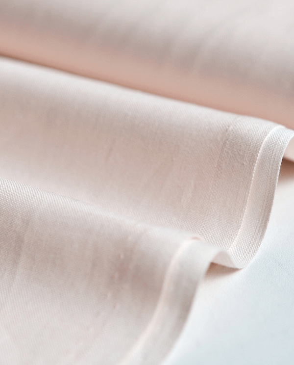 Soft Uçuk Pudra Doğal Pamuk Kumaş (yarım metre)